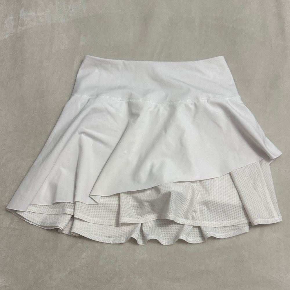 Athleta Ace Mesh Skort Asymmetrical